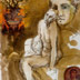 Model Contemplating Antiquity