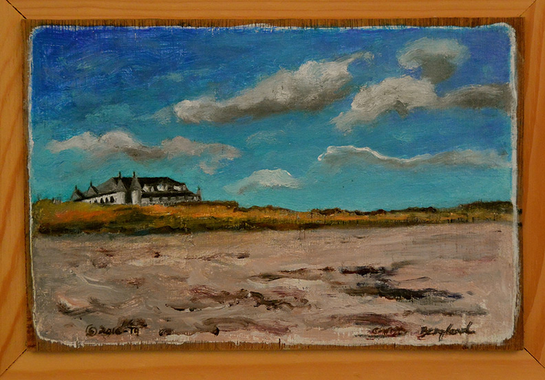 Christy Bergland Maine Landscapes, Convent Emerging From the Dune #1