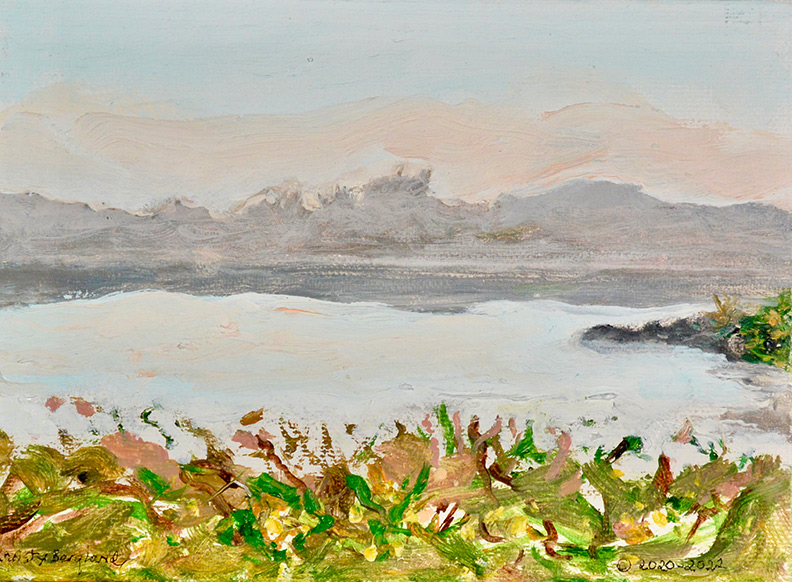 Christy Bergland, Fog Coming In / Fall Great Pond
