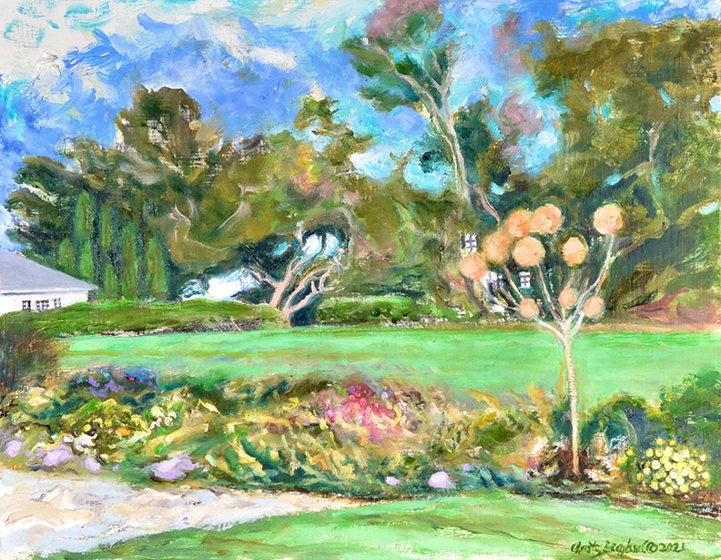 Christy Bergland, Late Summer Garden #1