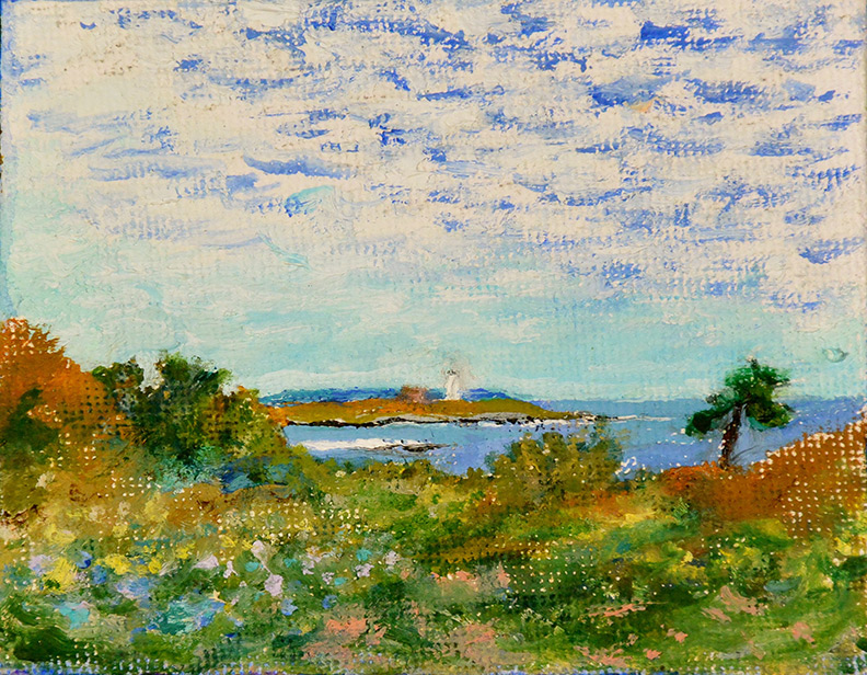 Christy Bergland Maine Landscapes,Little #8 2020