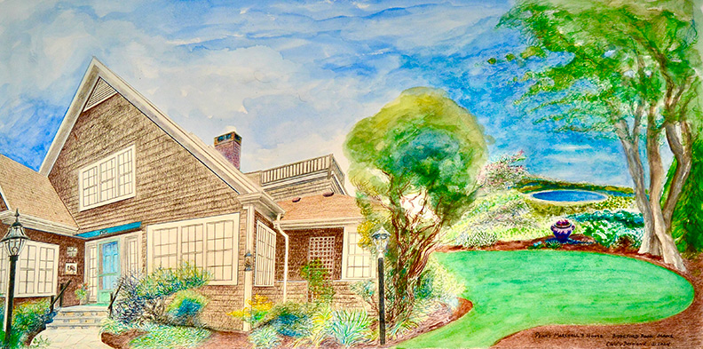 Christy Bergland, Penny Marshall's House in Biddeford Pool, Maine