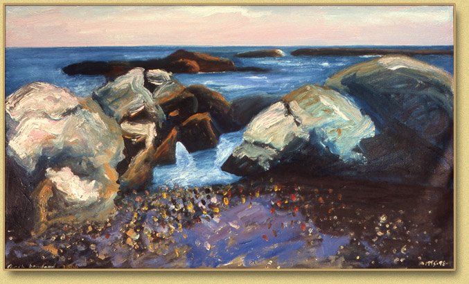 Rocks and Ocean