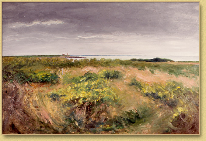 Wood Island Light and the Field #5