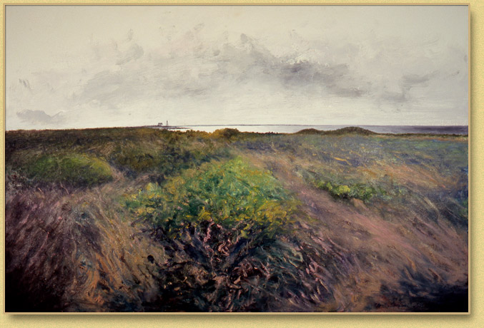 Wood Island Light and the Field #4