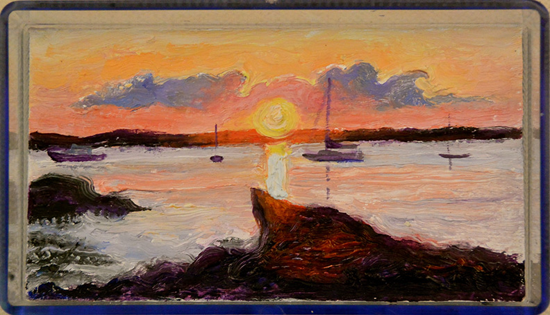 Christy Bergland, acrylic boxes, Little #2
