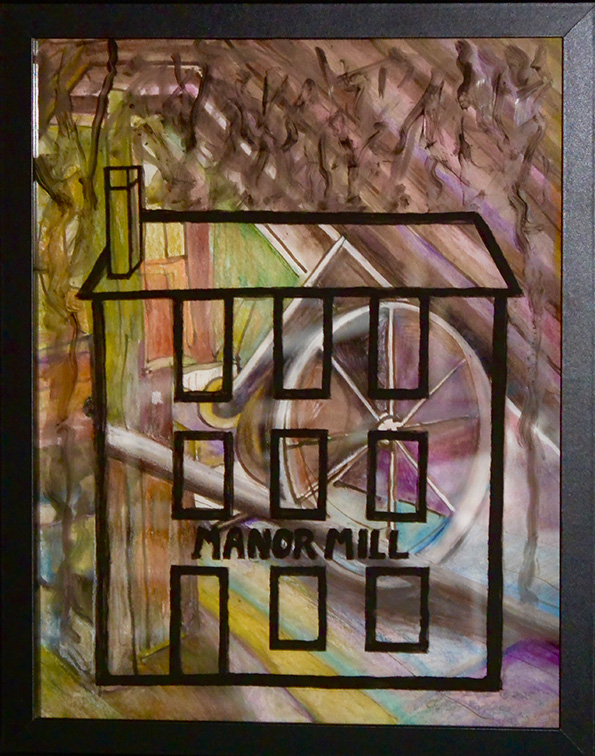 Christy Bergland, acrylic boxes, Manor Mill Inside Out