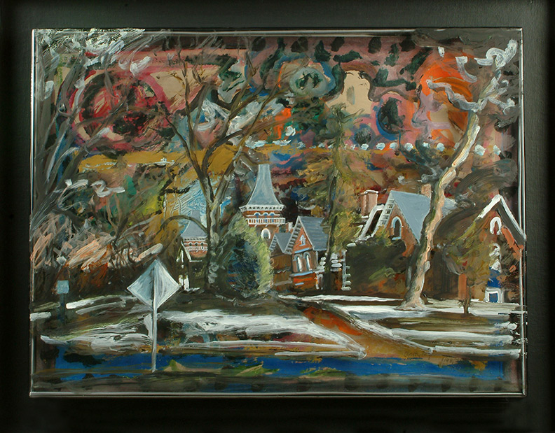 Christy Bergland, acrylic boxes, Sheppard Pratt Hospital