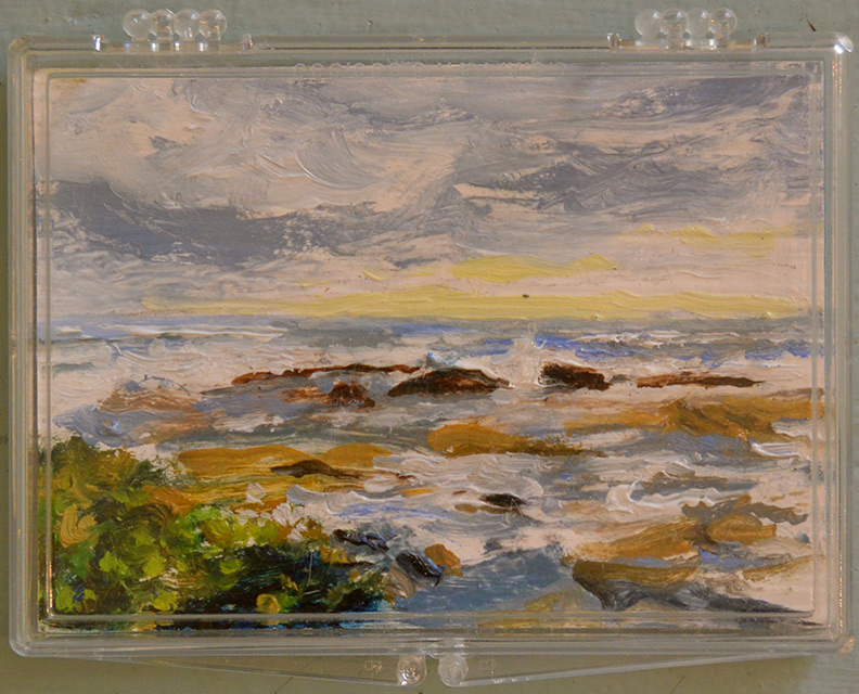 Christy Bergland, acrylic boxes, Little #5 2020
