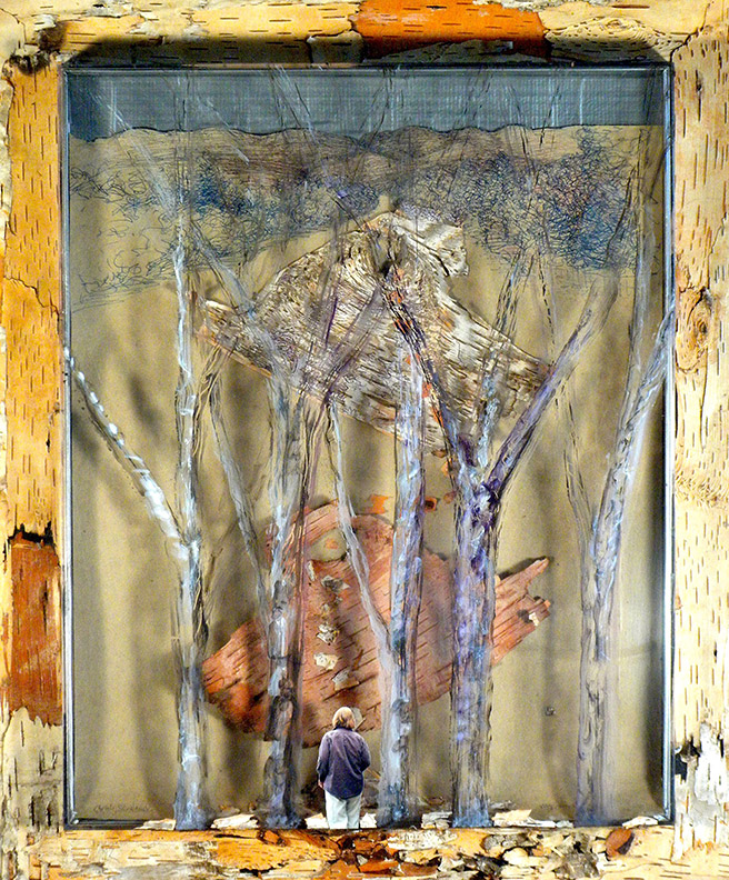 Christy Bergland, acrylic boxes, Vry, Summer 2002