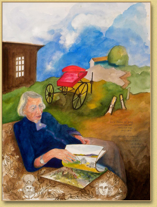 Liza Frank at Home Contemplates Art Through Time