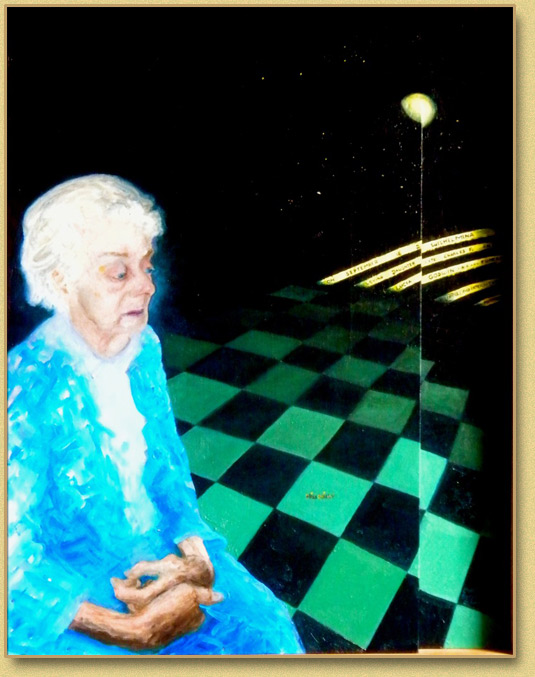 Miss Willy Contemplates  Eternity 
