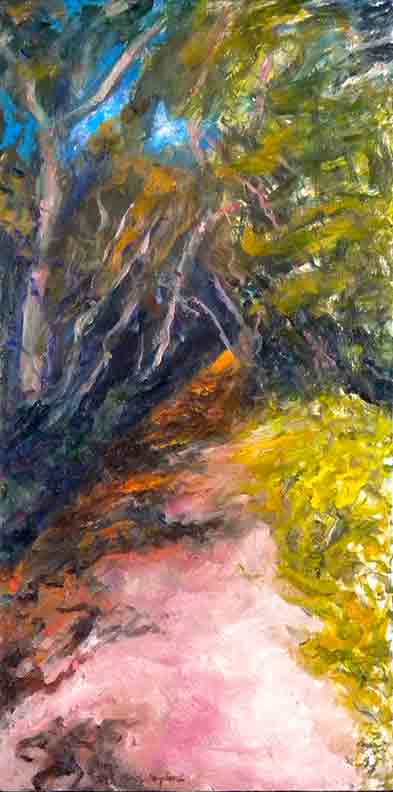 Christy Bergland Maine Landscapes, Path from the Beach #2