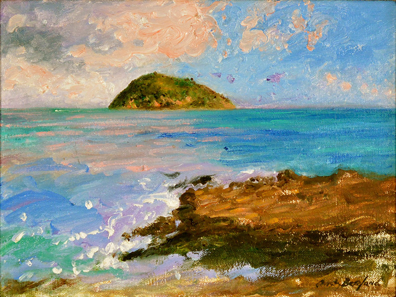 Christy Bergland other landscapes, Smith Island, Mill Reef, Antiqua W.I.