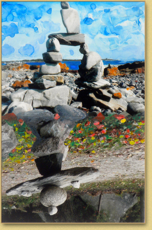 Topsy-Turvy Caines in Maine (BP)