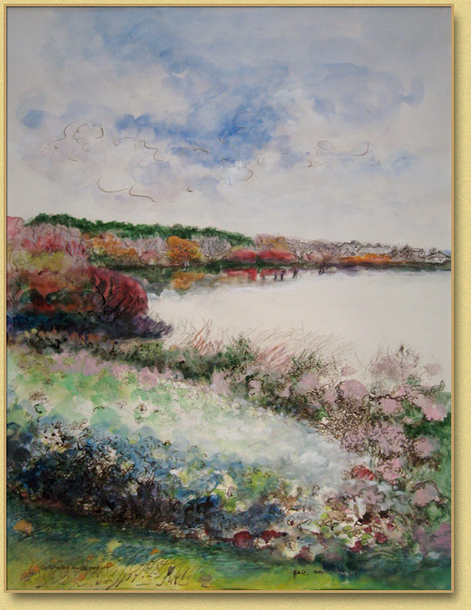 Late Autumn Great Pond - Eastern Quadrant